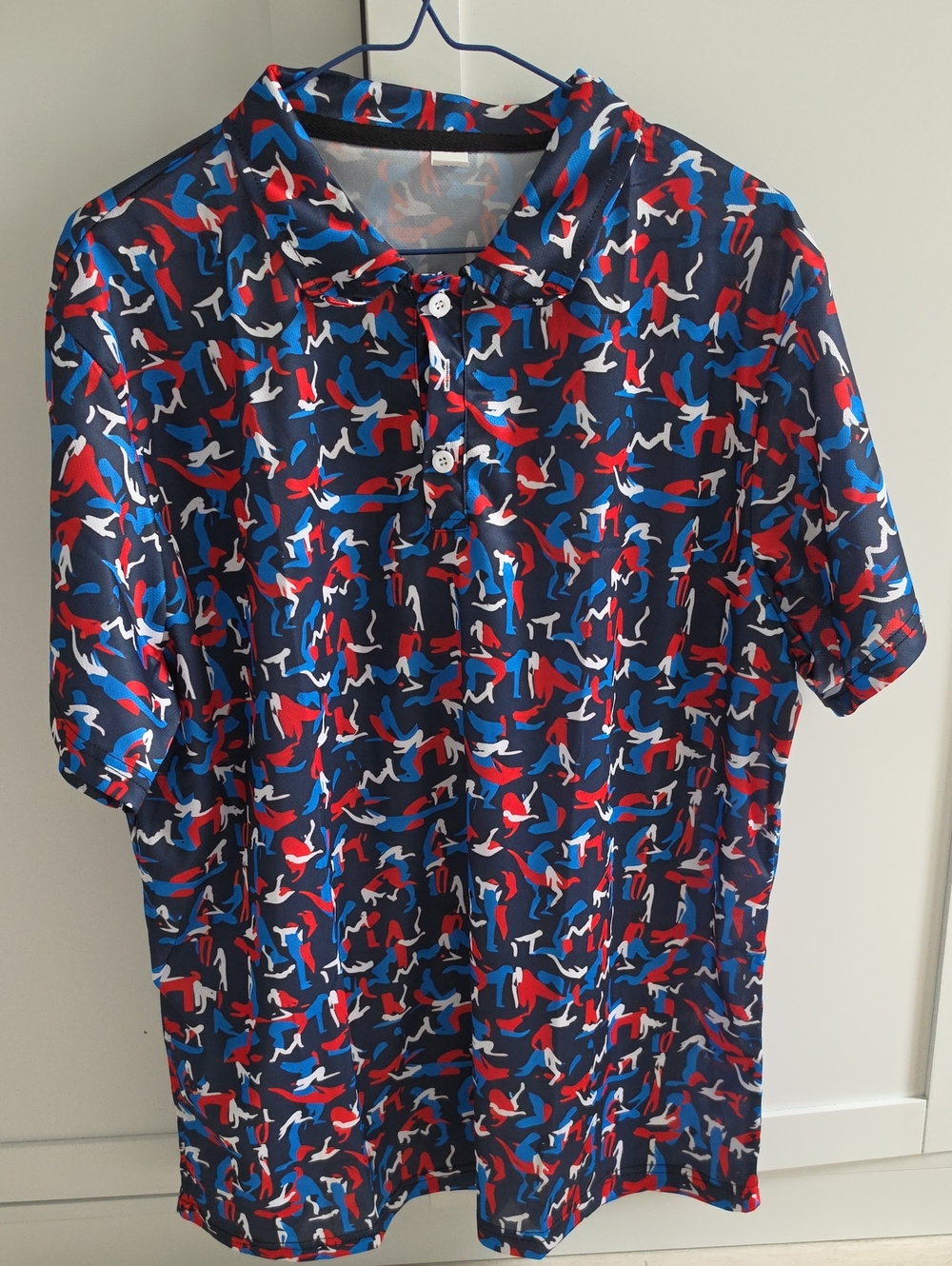 Men's Golf Short-Sleeve Polo IT FITS LIKE M To L